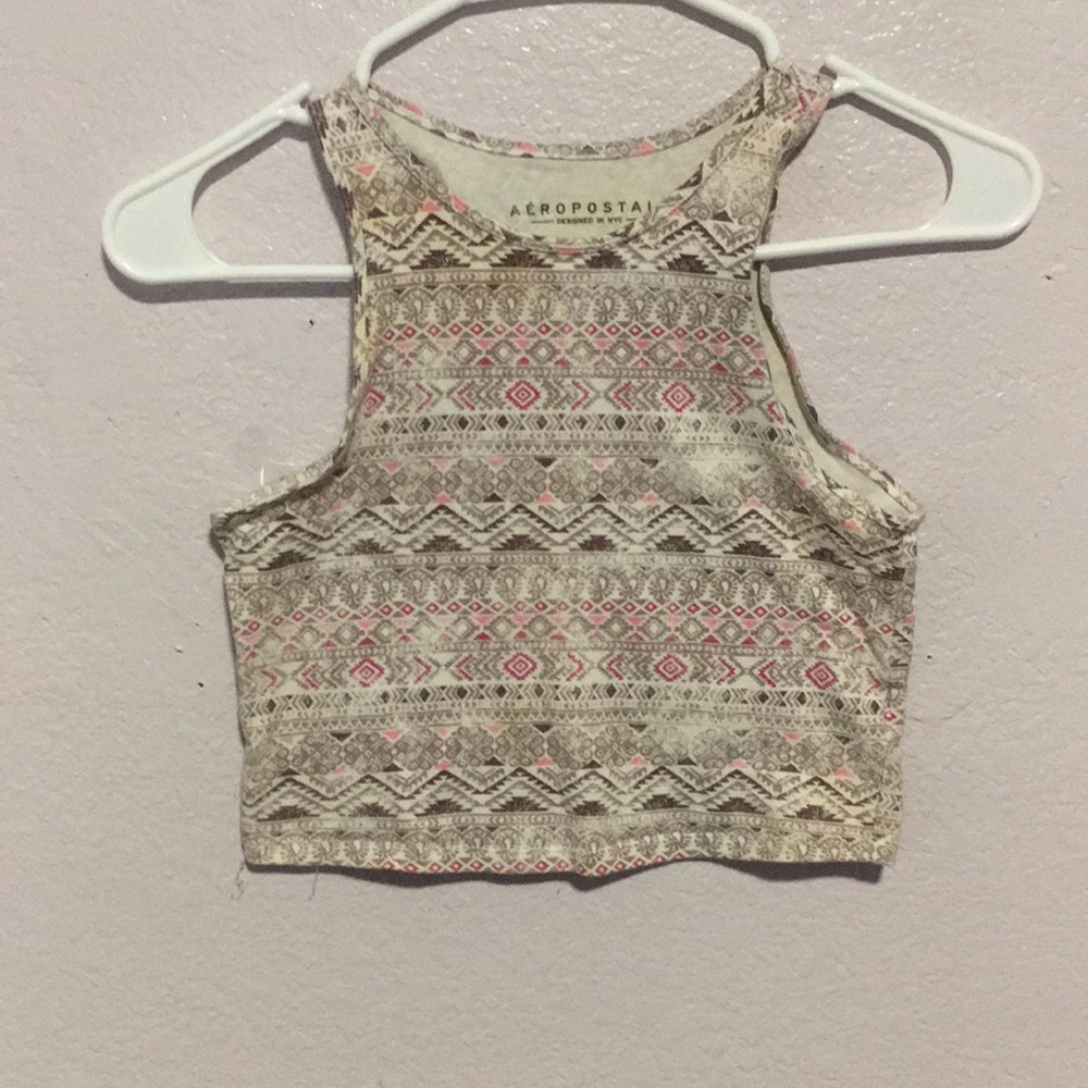 Multi colored crop top